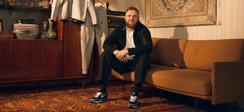 Илья Макаров в коллекции Nike в Street Beat