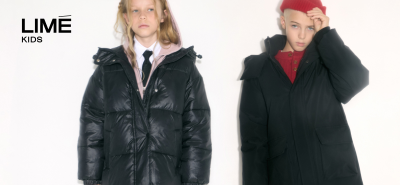 Новая коллекция LIMÉ Kids: The Outerwear Season